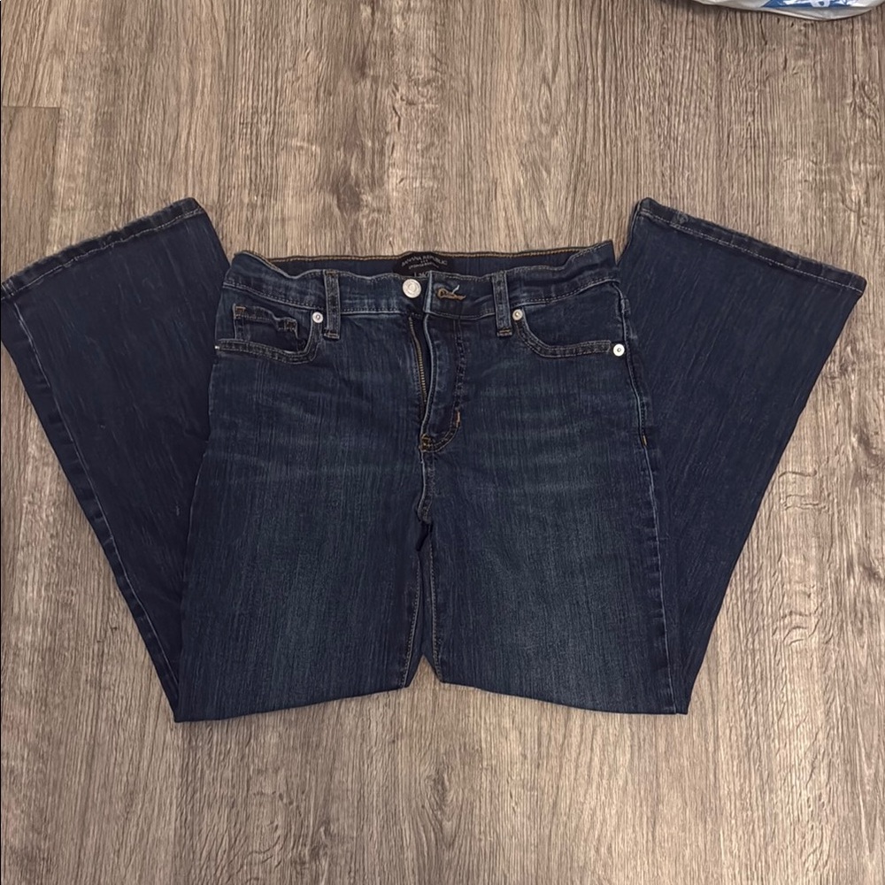 Banana Republic Deep Indigo Flare Jeans